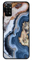 Marble Design Metal Mobile Case for Redmi Note 11s   (Design No -53)