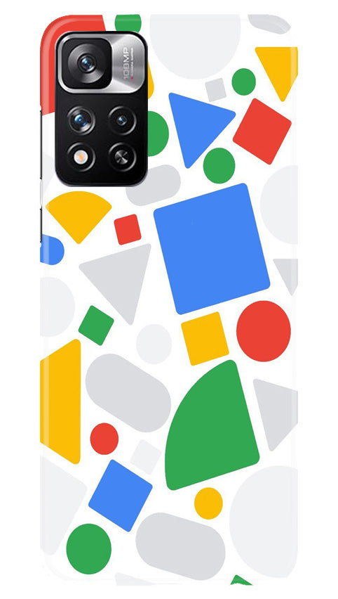 Circul Squar & Tringle Art Case for Redmi Note 11 Pro
