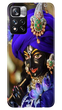 Lord Krishna4 Mobile Back Case for Redmi Note 11 Pro (Design - 19)