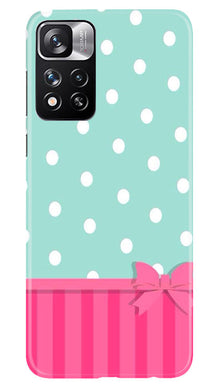 Gift Wrap Mobile Back Case for Redmi Note 11 Pro (Design - 30)