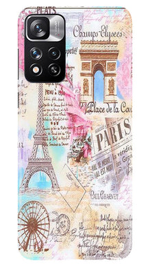 Paris Eiftel Tower Mobile Back Case for Redmi Note 11 Pro (Design - 54)