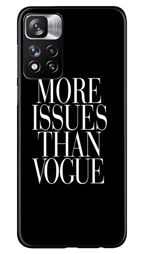 More Issues than Vague Case for Redmi Note 11 Pro