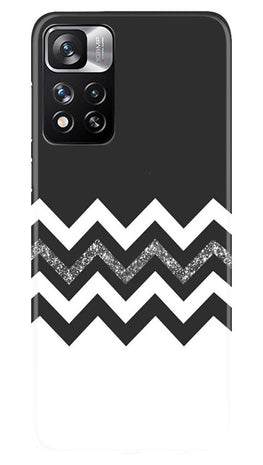 Black white Pattern2Case for Redmi Note 11 Pro