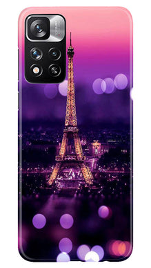 Eiffel Tower Mobile Back Case for Redmi Note 11 Pro (Design - 86)