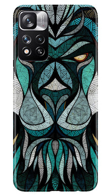 Lion Mobile Back Case for Redmi Note 11 Pro (Design - 97)