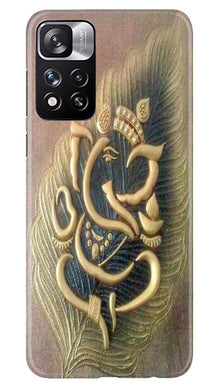 Lord Ganesha Mobile Back Case for Redmi Note 11 Pro (Design - 100)