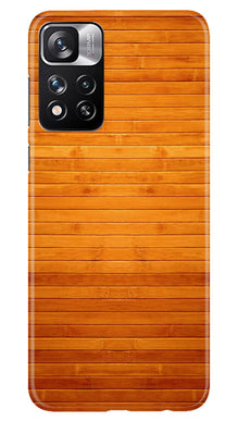Wooden Look Mobile Back Case for Redmi Note 11 Pro  (Design - 111)