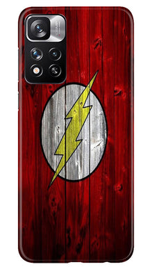 Flash Superhero Mobile Back Case for Redmi Note 11 Pro  (Design - 116)