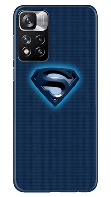 Superman Superhero Mobile Back Case for Redmi Note 11 Pro  (Design - 117)