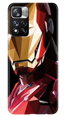 Iron Man Superhero Mobile Back Case for Redmi Note 11 Pro  (Design - 122)
