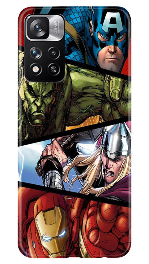 Avengers Superhero Case for Redmi Note 11 Pro(Design - 124)