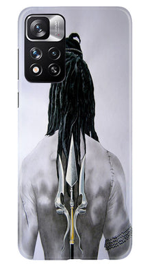 Lord Shiva Mobile Back Case for Redmi Note 11 Pro  (Design - 135)