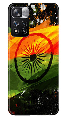 Indian Flag Mobile Back Case for Redmi Note 11 Pro  (Design - 137)