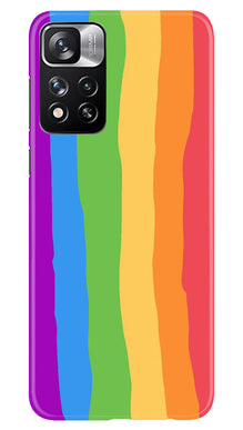 Multi Color Baground Mobile Back Case for Redmi Note 11 Pro  (Design - 139)