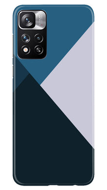 Blue Shades Mobile Back Case for Redmi Note 11 Pro (Design - 157)