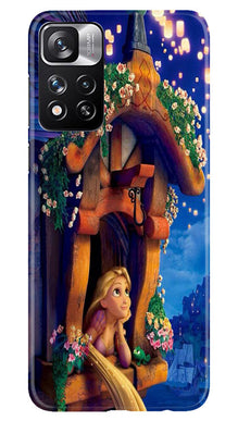 Cute Girl Mobile Back Case for Redmi Note 11 Pro (Design - 167)