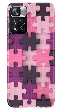 Puzzle Mobile Back Case for Redmi Note 11 Pro (Design - 168)