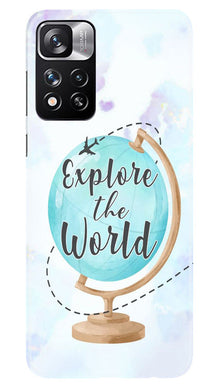 Explore the World Mobile Back Case for Redmi Note 11 Pro (Design - 176)