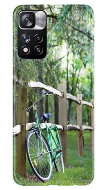 Bicycle Mobile Back Case for Redmi Note 11 Pro (Design - 177)