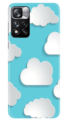Clouds Mobile Back Case for Redmi Note 11 Pro (Design - 179)