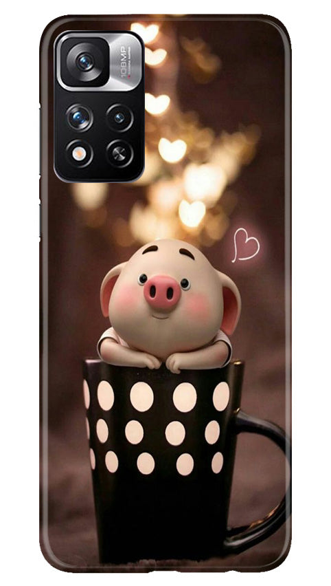 Cute Bunny Case for Redmi Note 11 Pro (Design No. 182)