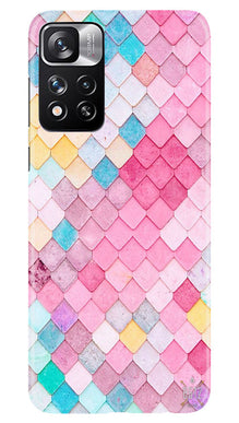 Pink Pattern Mobile Back Case for Redmi Note 11 Pro (Design - 184)