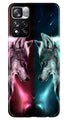 Wolf fight Case for Redmi Note 11 Pro (Design No. 190)