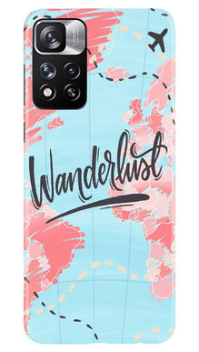 Wonderlust Travel Mobile Back Case for Redmi Note 11 Pro (Design - 192)