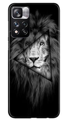 Lion Star Mobile Back Case for Redmi Note 11 Pro (Design - 195)