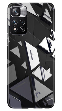 Modern Art Mobile Back Case for Redmi Note 11 Pro (Design - 199)