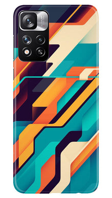 Modern Art Mobile Back Case for Redmi Note 11 Pro (Design - 202)