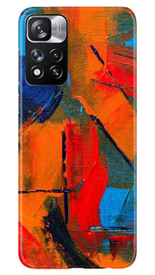 Modern Art Mobile Back Case for Redmi Note 11 Pro (Design - 206)