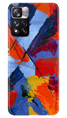 Modern Art Mobile Back Case for Redmi Note 11 Pro (Design - 209)