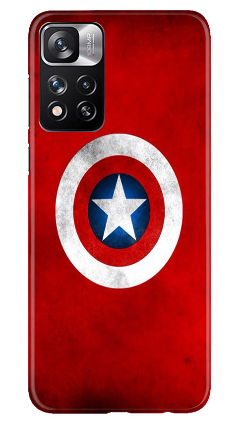 Captain America Case for Redmi Note 11 Pro (Design No. 218)