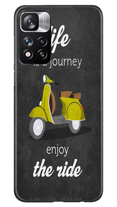 Life is a Journey Case for Redmi Note 11 Pro (Design No. 230)