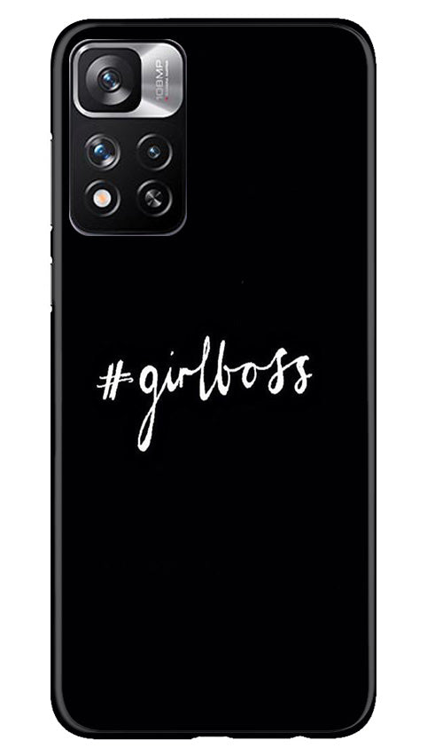 #GirlBoss Case for Redmi Note 11 Pro (Design No. 235)