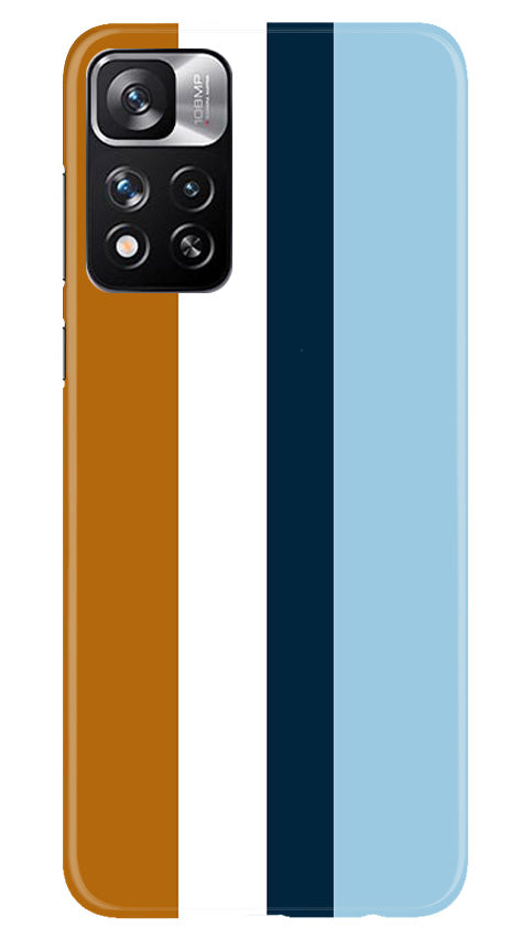 Diffrent Four Color Pattern Case for Redmi Note 11 Pro (Design No. 244)