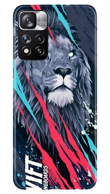 Lion Mobile Back Case for Redmi Note 11 Pro (Design - 247)