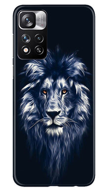 Lion Mobile Back Case for Redmi Note 11 Pro (Design - 250)