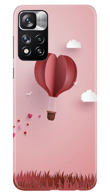 Parachute Mobile Back Case for Redmi Note 11 Pro (Design - 255)