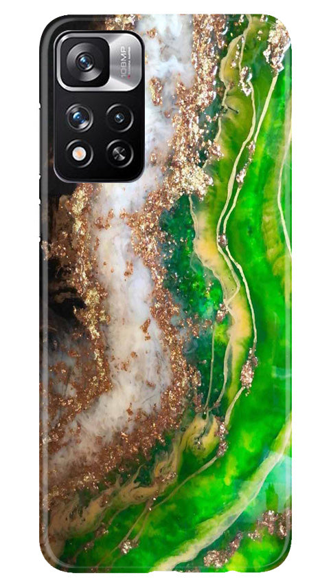 Marble Texture Mobile Back Case for Redmi Note 11 Pro (Design - 269)