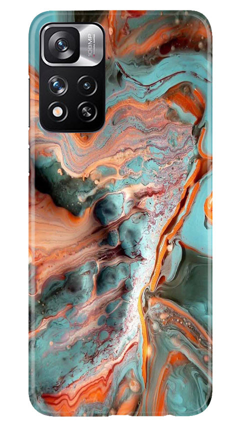 Marble Texture Mobile Back Case for Redmi Note 11 Pro (Design - 271)