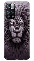 Lion Mobile Back Case for Redmi Note 11 Pro (Design - 277)