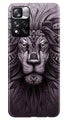Lion Mobile Back Case for Redmi Note 11 Pro (Design - 277)