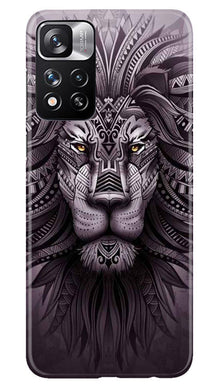 Lion Mobile Back Case for Redmi Note 11 Pro (Design - 277)