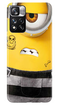 Minion Mobile Back Case for Redmi Note 11 Pro (Design - 286)