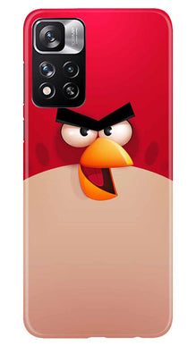 Angry Bird Red Mobile Back Case for Redmi Note 11 Pro (Design - 287)