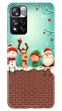 Santa Claus Mobile Back Case for Redmi Note 11 Pro (Design - 296)