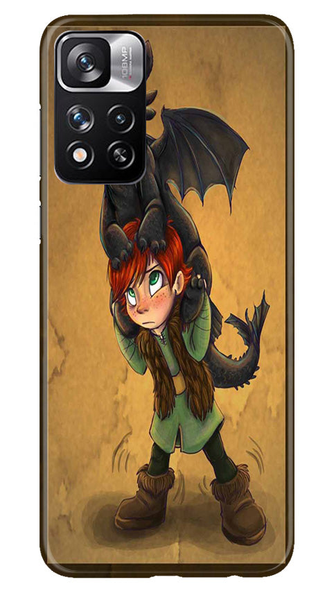 Dragon Mobile Back Case for Redmi Note 11 Pro (Design - 298)