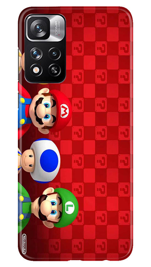 Mario Mobile Back Case for Redmi Note 11 Pro (Design - 299)
